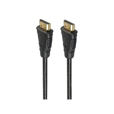 PremiumCord 4K HDMI 1.4 High Speed + Ethernet kabel, zlacené konektory, 0,5m