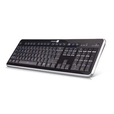 CONNECT IT klávesnice CI-45, LED podsvícená, USB, CZ+SK