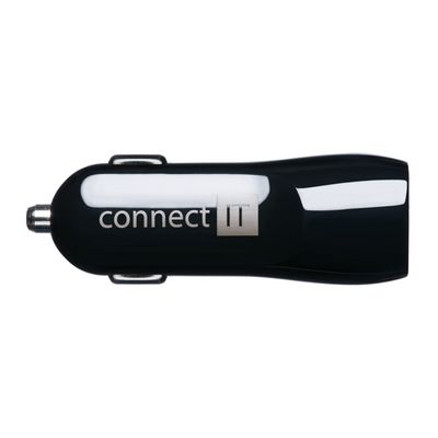 Connect IT InCarz Premium nabíječka do auta 2xUSB 3.1A+1A, černý
