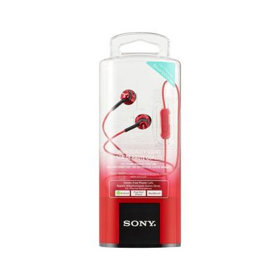 Sony MDR-EX110AP, červená
