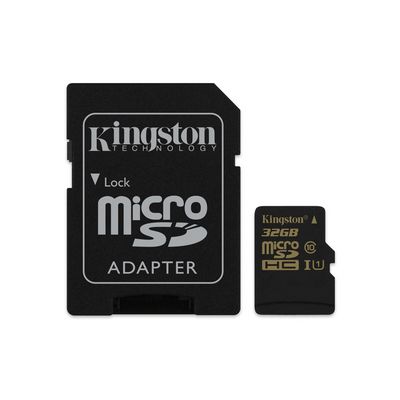Kingston SDCA10/32GB Ultimate Micro SDHC class 10, 90MB/s, UHS-1, dozivotni zaruka + SD adaptér