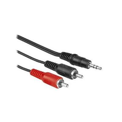 PremiumCord Kabel Jack 3.5mm-2xCINCH M/M 15m