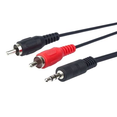PremiumCord Kabel Jack 3.5mm-2xCINCH M/M 15m