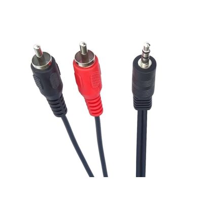 PremiumCord Kabel Jack 3.5mm-2xCINCH M/M 15m