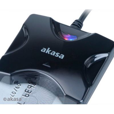 AKASA čtečka Smart karet AK-CR-03, černá