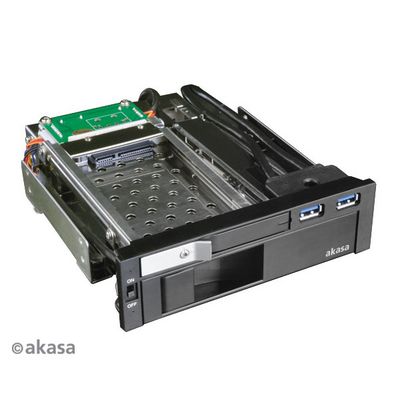 AKASA Lokstor M51 pro 2,5 / 3,5 SATA HDD disky, 2xUSB 3.0