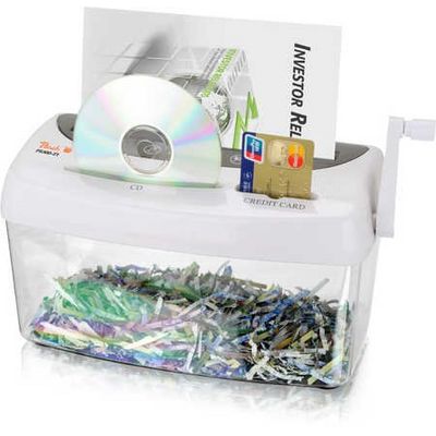 Peach Cross Cut Hand Shredder PS300-21