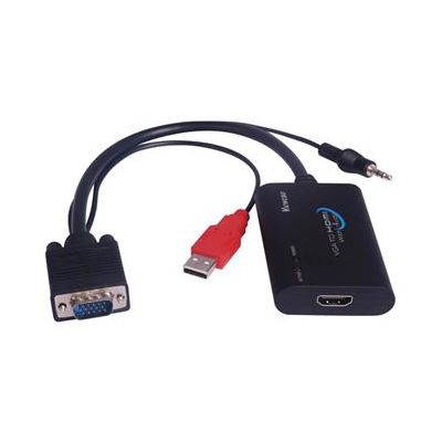 PremiumCord VGA+audio elektronický konvertor na rozhraní HDMI