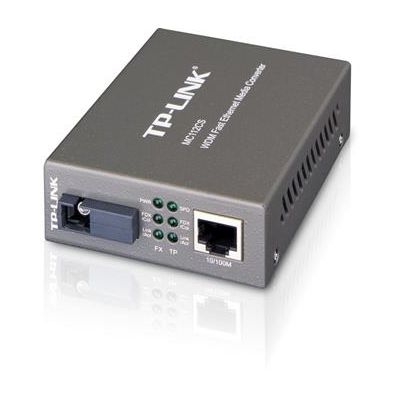 TP-Link MC112CS, Transceiver 10/100, support SC fiber singlmode