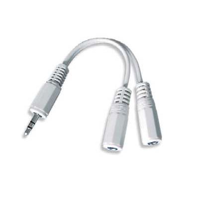 Gembird rozdvojka jack 3,5mm na 2x3,5mm M/F, 10cm, audio