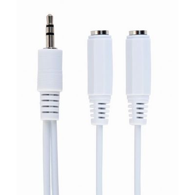 Gembird rozdvojka jack 3,5mm na 2x3,5mm M/F, 10cm, audio