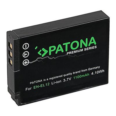 Patona Premium PT1168 - Nikon EN-EL12 1100mAh Li-Ion