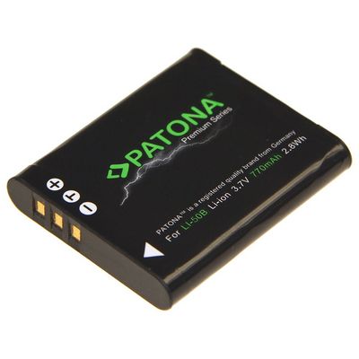 Patona Premium PT1199 - Olympus LI-50B 770mAh Li-Ion