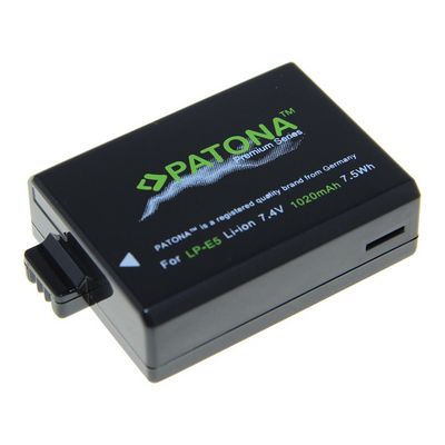 Patona Premium PT1211 - Canon LP-E5 1020mAh Li-Ion