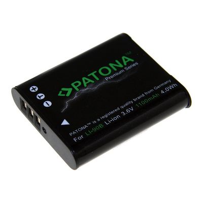 Patona Premium PT1219 - Olympus LI-90B 1100mAh Li-Ion