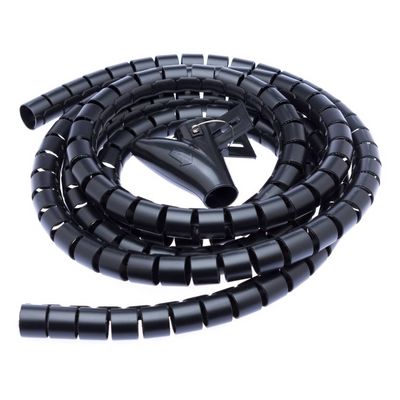 Connect IT CI-514 - Pás na svazování kabelů, trubice, délka 2,5m a šířka 20mm, černá barva