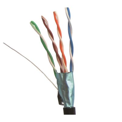 DATACOM FTP drát CAT5E PE 100m černý OUTDOOR
