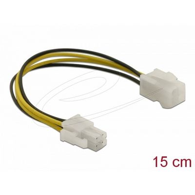 Delock prodlužovací napájecí kabel P4 (4-pin) samec / samice, 15 cm