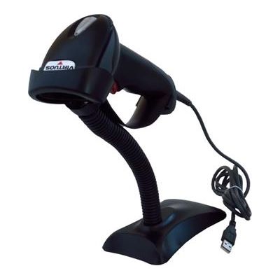 Laser čtečka HT-900A,USB(emulace KBD/RS232),černá