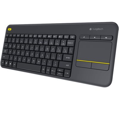 Logitech K400 Plus CZ Black