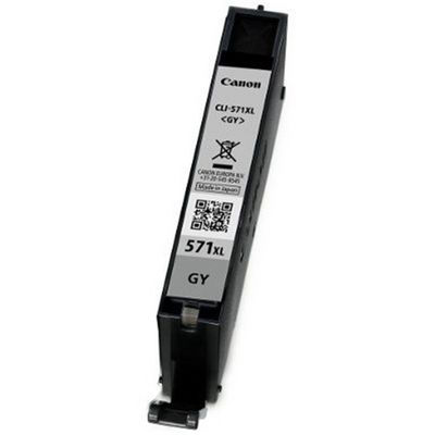 CANON CLI-571 XL G, šedý velký, originální