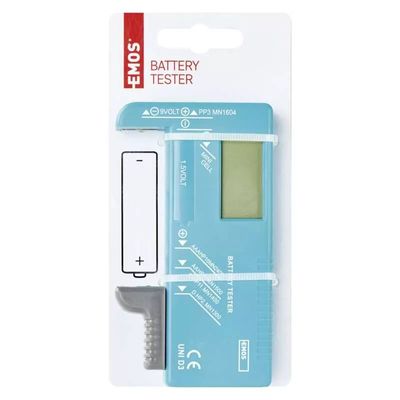Univerzální tester baterií (AA, AAA,C,D,9V knoflíkových)