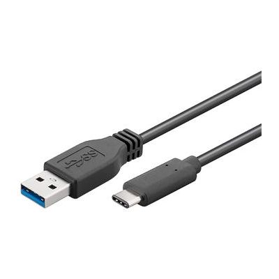 PremiumCord Kabel USB 3.1 konektor C/male - USB 3.0 konektor A/male, 1m černý