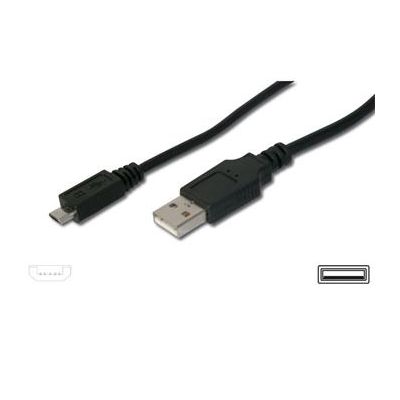 PremiumCord Kabel micro USB 2.0, A-B 2m