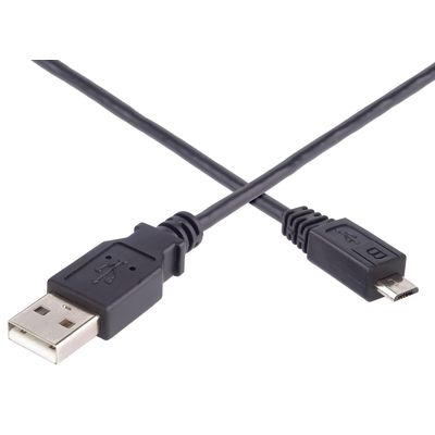 PremiumCord Kabel micro USB 2.0, A-B 1,5m kabel navržený pro rychlé nabíjení