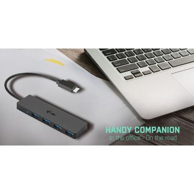 I-TEC USB 3.1 USB-C SLIM HUB 4 Port passive
