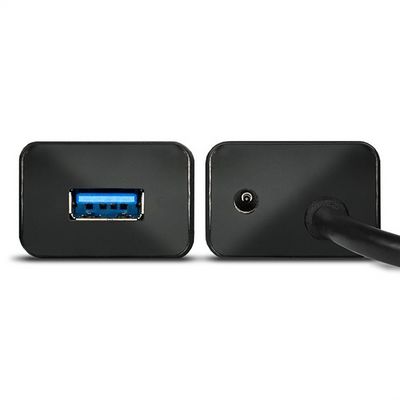 AXAGON HUE-SA7BP 7x USB3.0 Alu Charging hub, černý