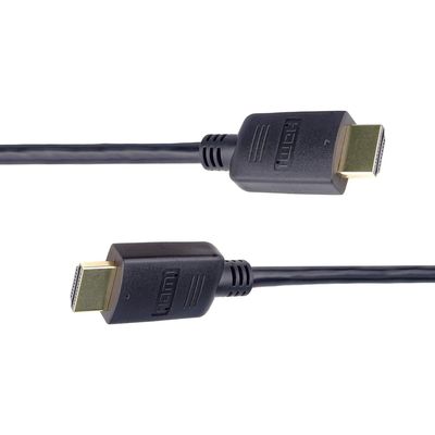 PremiumCord 4K HDMI 2.0b High Speed + Ethernet kabel, zlacené konektory, 1m