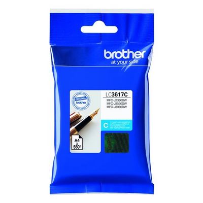 Brother LC-3617C azurová - originální