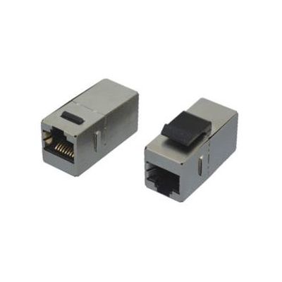 EuroLan kombinovaný keystone/spojka, STP, Cat.5e, RJ45 female - RJ45 female