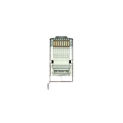 Masterlan konektor STP RJ45,Cat.5e,8p8c,drát,pozlacený,zemnící očko