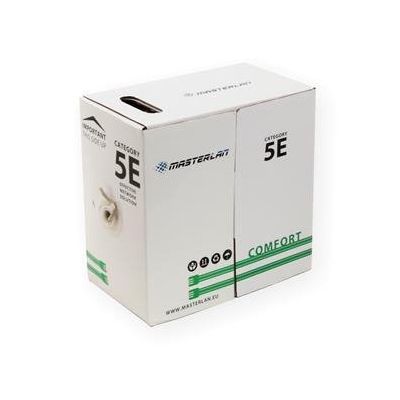 Masterlan Comfort UTP kabel drát Cat5e, PVC, 24AWG, 305m
