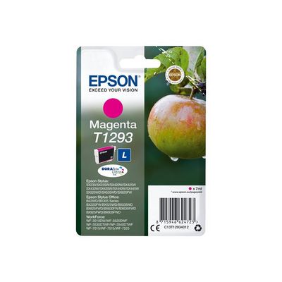 Epson T1293 Magenta 7ml pro Stylus SX420W/SX425W/SX525WD/SX620FW, Stylus Office BX305F/BX320FW/BX525WD/BX625FWD - originální