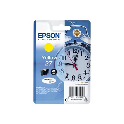 Epson Singlepack 27 DURABrite Ultra Ink - žlutá (C13T27044012) - originální