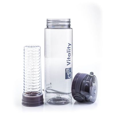 G21 Láhev na smoothie/juice, 600 ml, šedá