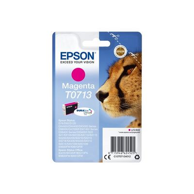 Epson T0713 Magenta 5,5ml pro Stylus D78/DX4000/DX5000/DX6000/DX7000F - originální