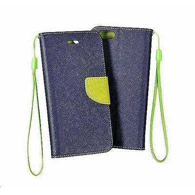 Pouzdro Fancy Book case HUAWEI P10 lite navy-lime