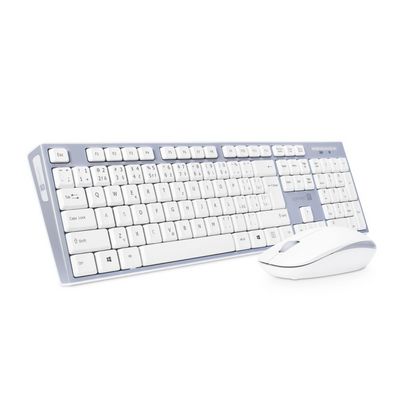 Connect IT CKM-7510-CS COMBO bezdrátový set klávesnice a myši, bílá