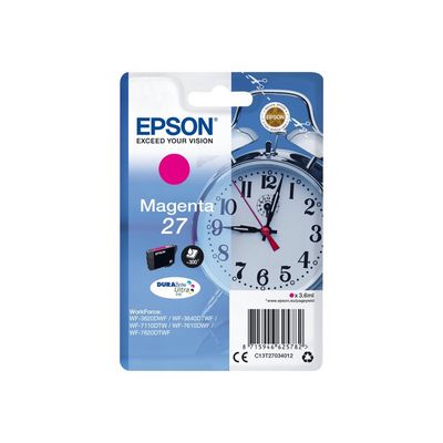 Epson Singlepack 27 DURABrite Ultra Ink - purpurová (C13T27034012) - originální