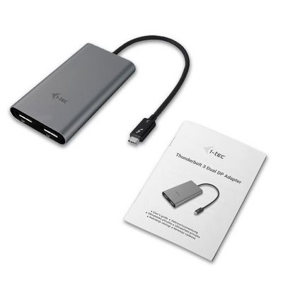 i-tec THUNDERBOLT 3 Dual Display Port adaptér