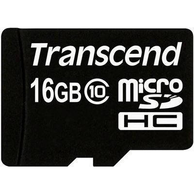 Transcend microSDHC 16GB Class10 (TS16GUSDHC10)