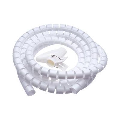 Connect IT CI-679 - Pás na svazování kabelů, trubice, délka 2,5m a šířka 20mm, bílá barva