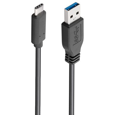 PremiumCord Kabel USB 3.2 konektor C/male - USB 3.0 A/male, černý, 15cm