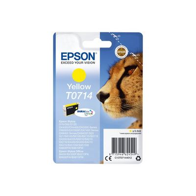 Epson T0714 Yellow 5,5ml žlutá - originální