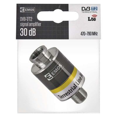 Zesilovač signálu DVB-T/T2 30db
