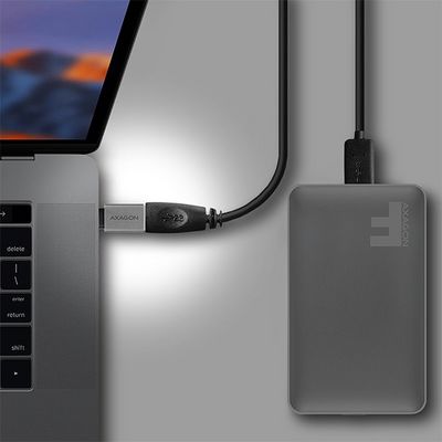 AXAGON RUCM-AFA, USB-C 3.1 M > USB-A F redukce